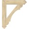 Ekena Millwork Olympic Arts & Crafts Rough Sawn Bracket, Douglas Fir, 6"W x 36"D x 42"H BKT06X36X42OLY03RDF - alternate 4